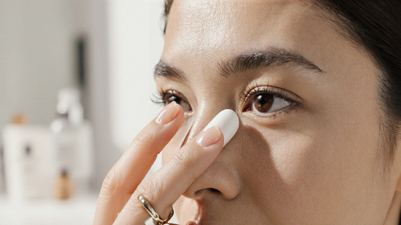 Kam se dává oční krém? Správné místo a způsob aplikace pro efektivní péči