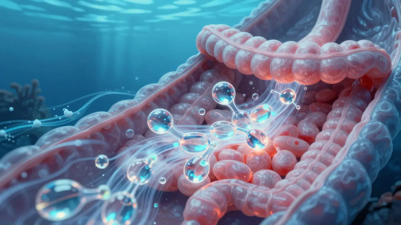 Kolonální peptidy se vstřebávají do trávicího traktu