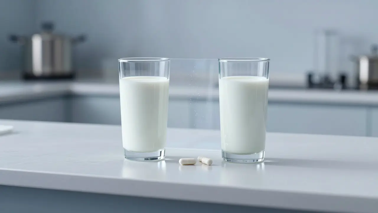 Mléko a antibiotika: Proč je to špatná kombinace a co dělat?