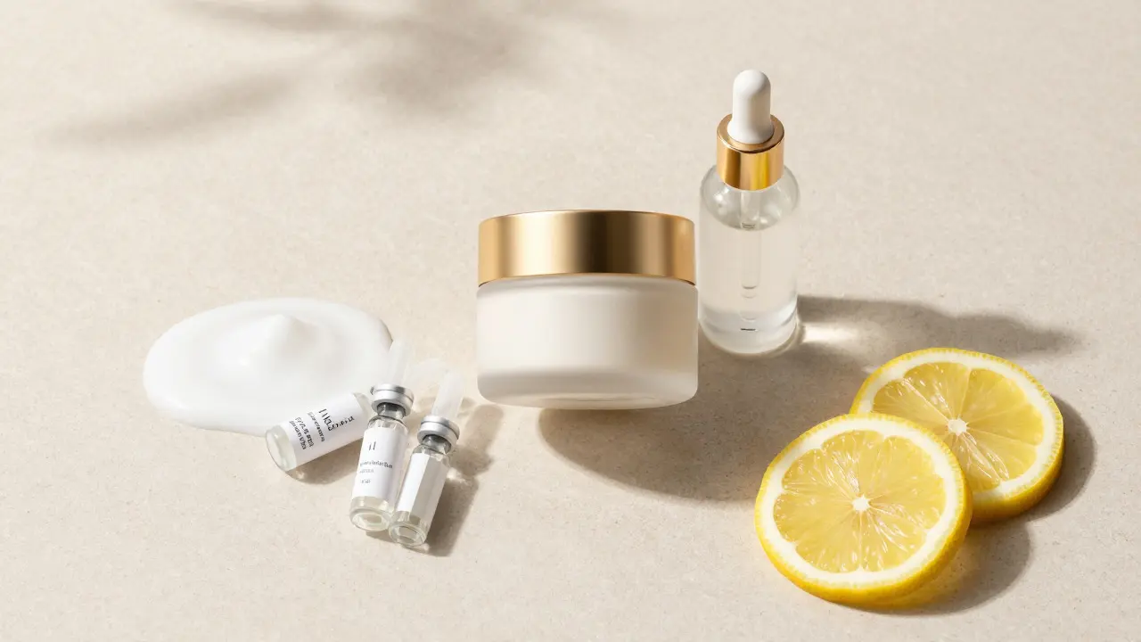 Luxusný krém a ingredience jako kyselina hyaluronová